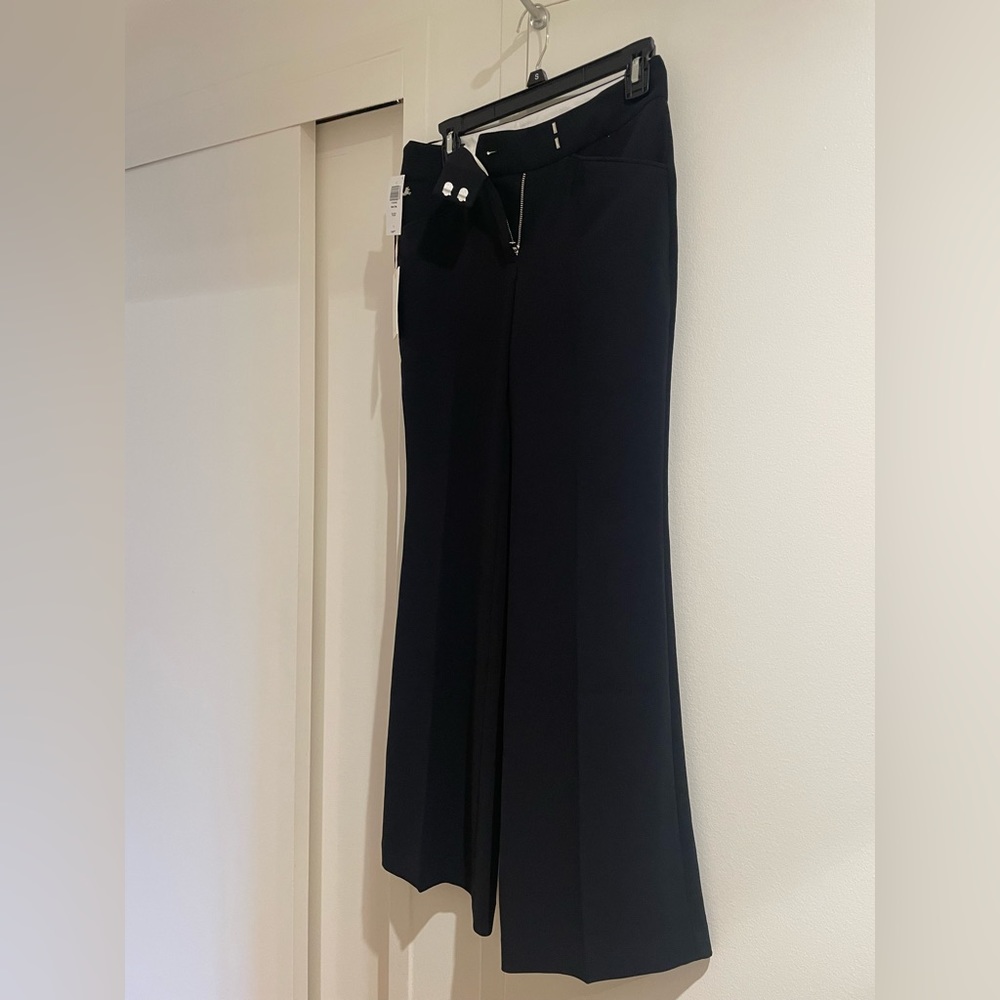 Aritzia Black Wide-Leg Dress Pants